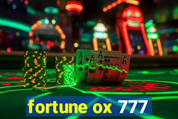fortune ox 777